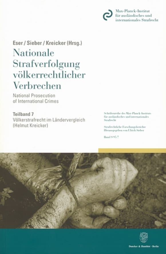 Cover Völkerstrafrecht im Ländervergleich