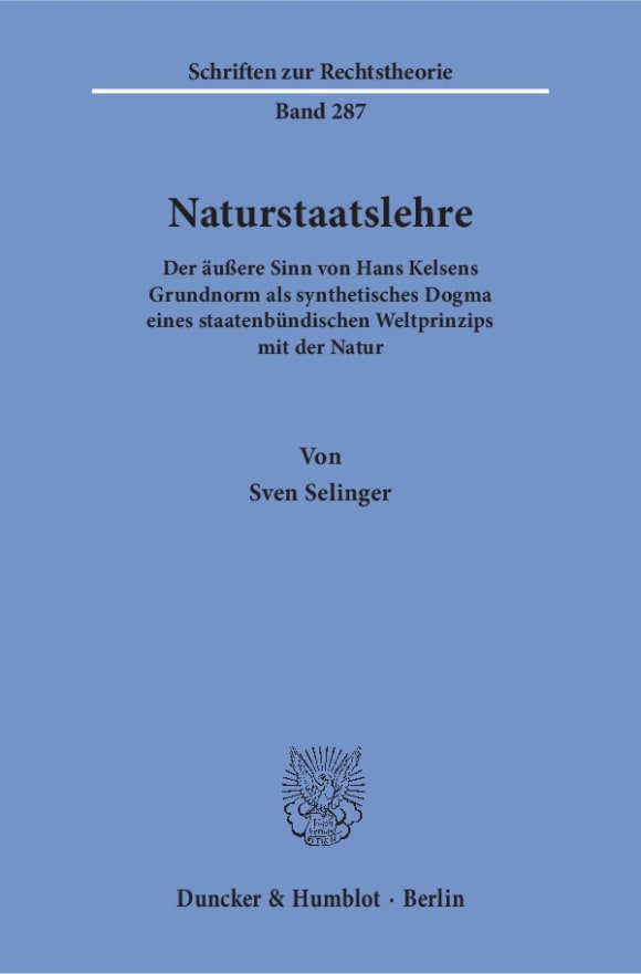 Cover Naturstaatslehre