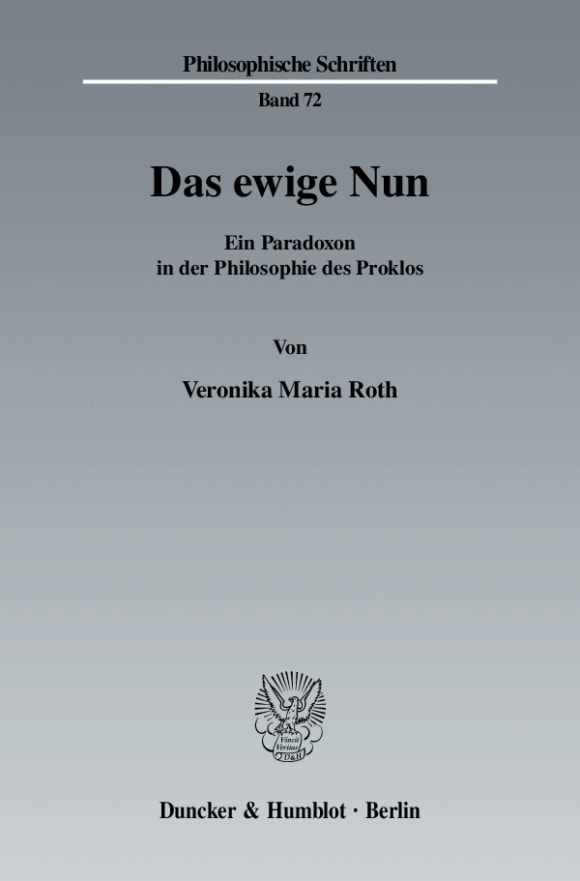 Cover Das ewige Nun