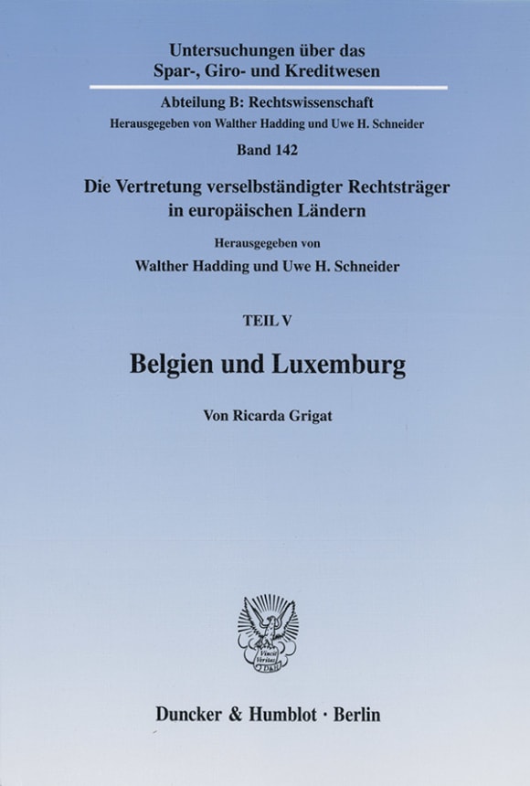 Cover Belgien und Luxemburg