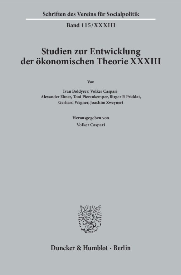 Cover Kontinuität und Wandel in der Institutionenökonomie