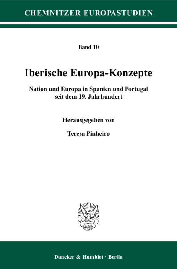 Cover Iberische Europa-Konzepte