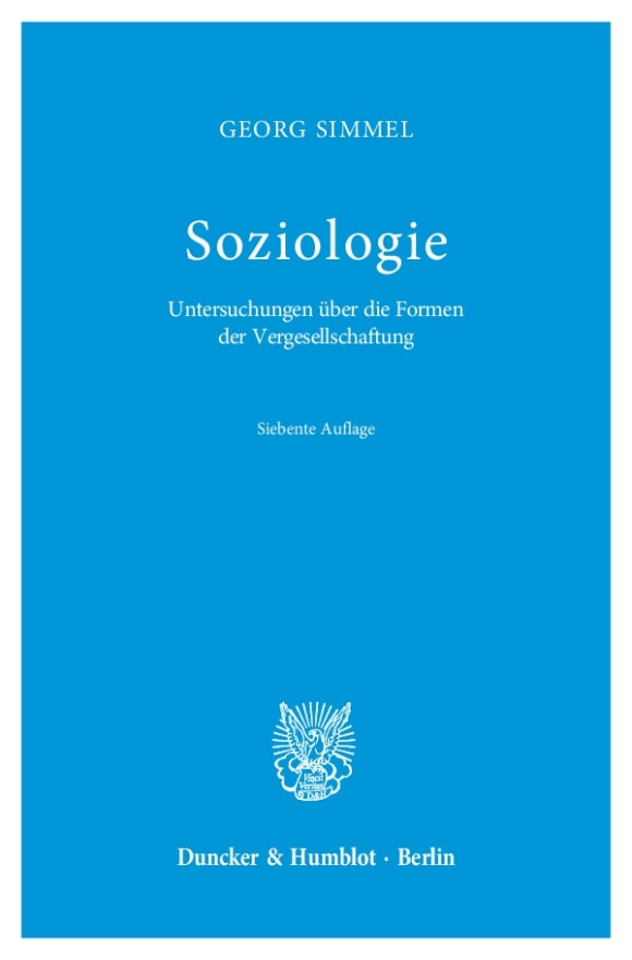 Cover Soziologie