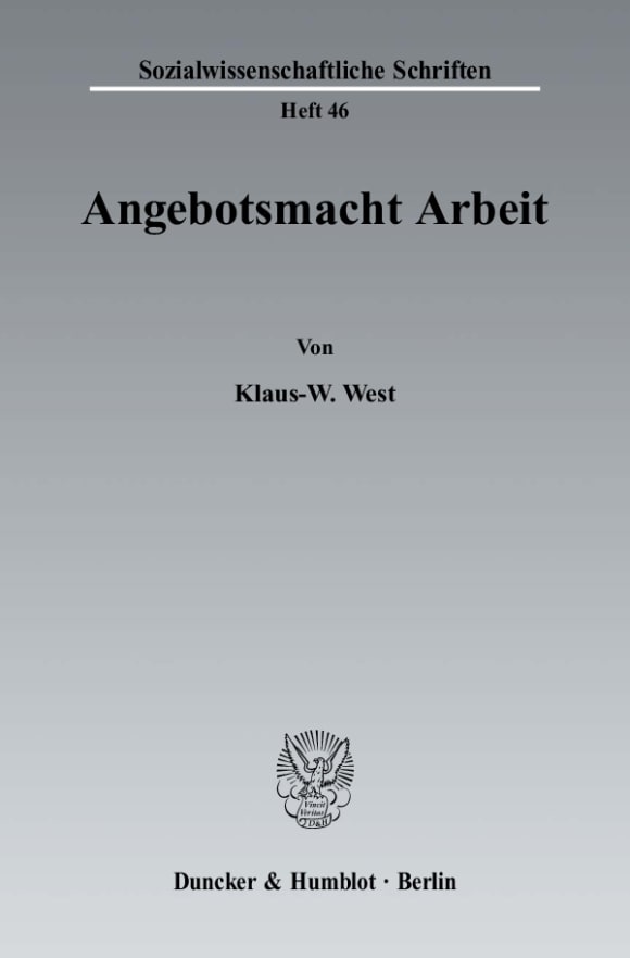 Cover Angebotsmacht Arbeit