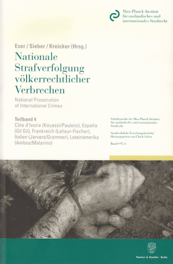 Cover Nationale Strafverfolgung völkerrechtlicher Verbrechen / National Prosecution of International Crimes