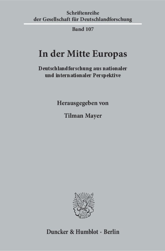 Cover In der Mitte Europas