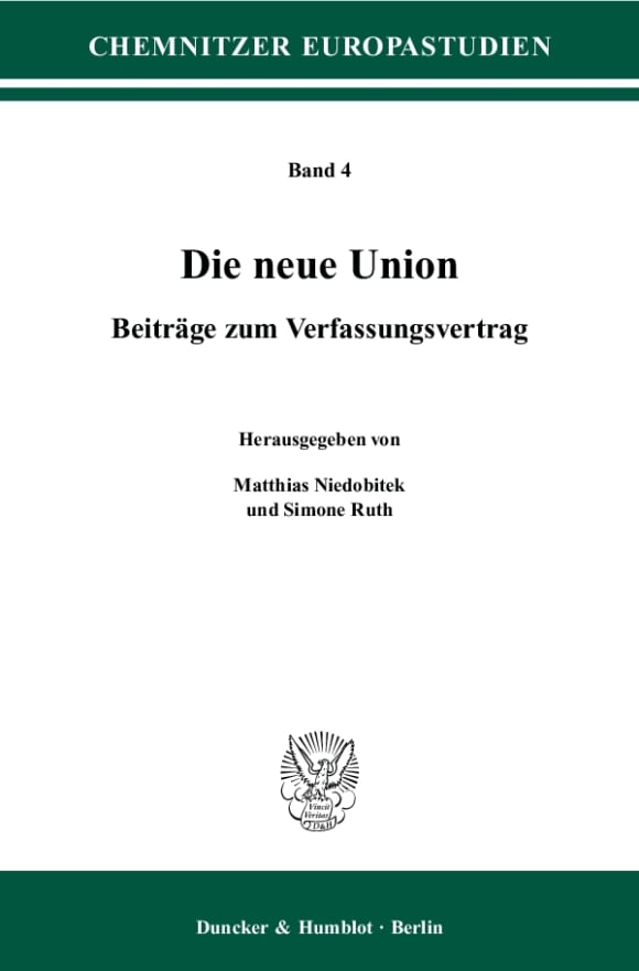 Cover Die neue Union