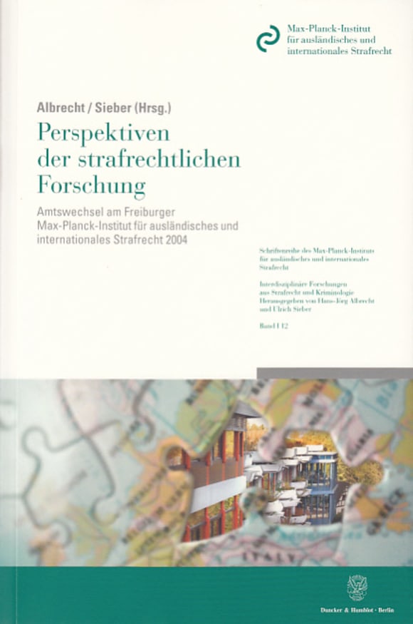 Cover Perspektiven der strafrechtlichen Forschung