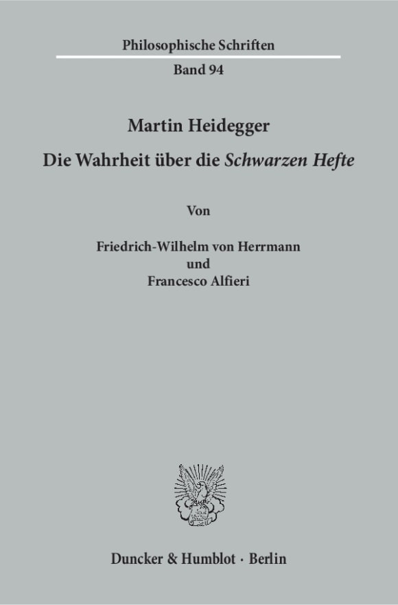 Cover Martin Heidegger