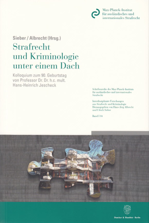 Cover Strafrecht und Kriminologie unter einem Dach