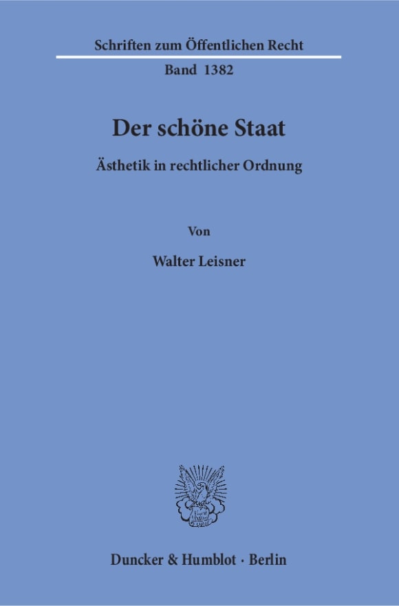 Cover Der schöne Staat