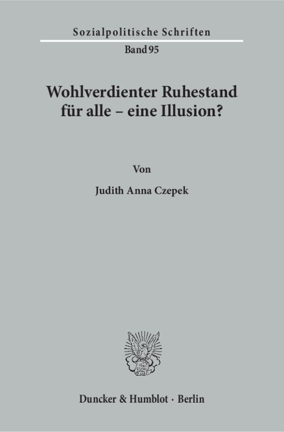 Cover Wohlverdienter Ruhestand für alle – eine Illusion?