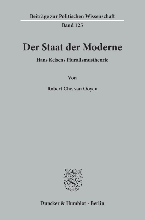 Cover Der Staat der Moderne