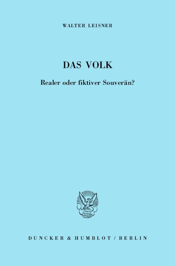 Cover Das Volk