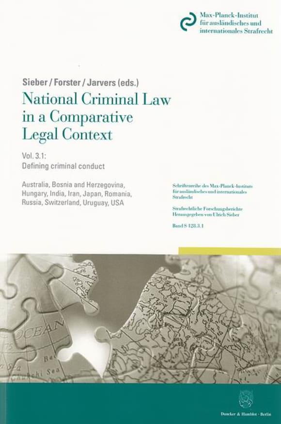 Cover National Criminal Law in a Comparative Legal Context. Vol. 3.1