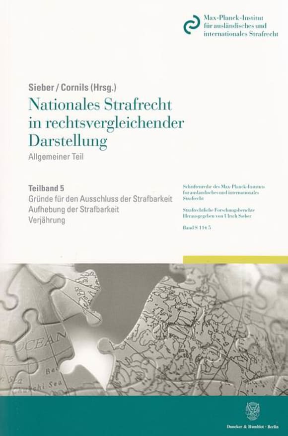 Cover Nationales Strafrecht in rechtsvergleichender Darstellung