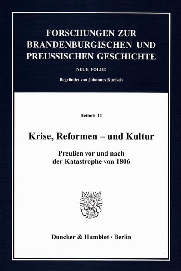 Cover Krise, Reformen – und Kultur