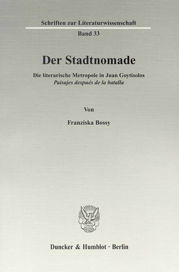 Cover Der Stadtnomade