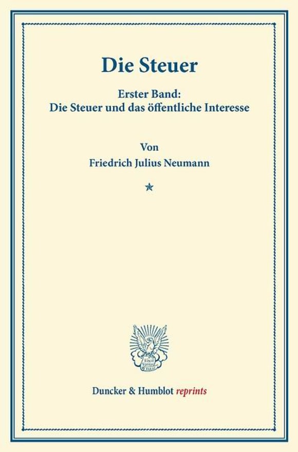 Cover Die Steuer