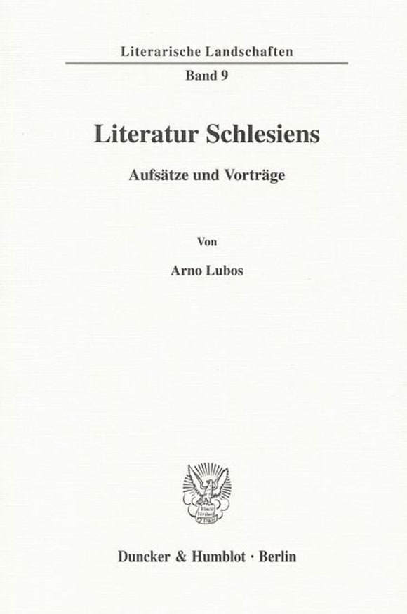 Cover Literatur Schlesiens