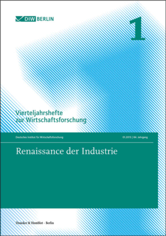 Cover Renaissance der Industrie (VJH 1/2015)