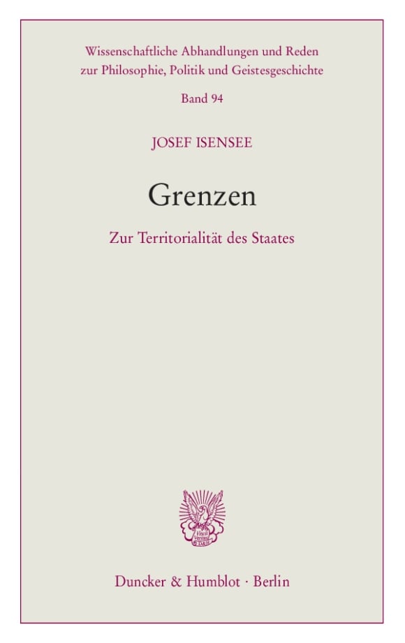 Cover Grenzen