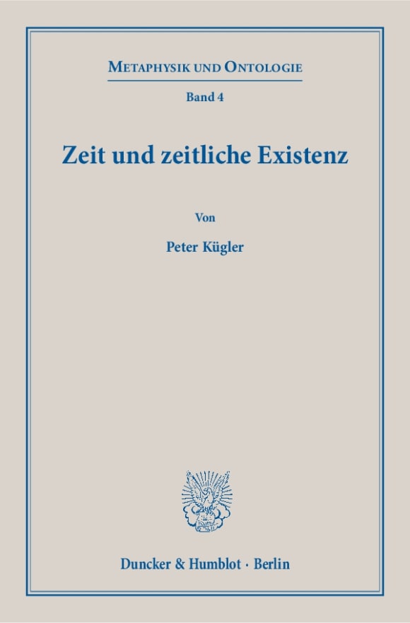 Cover Metaphysik und Ontologie (MUO)