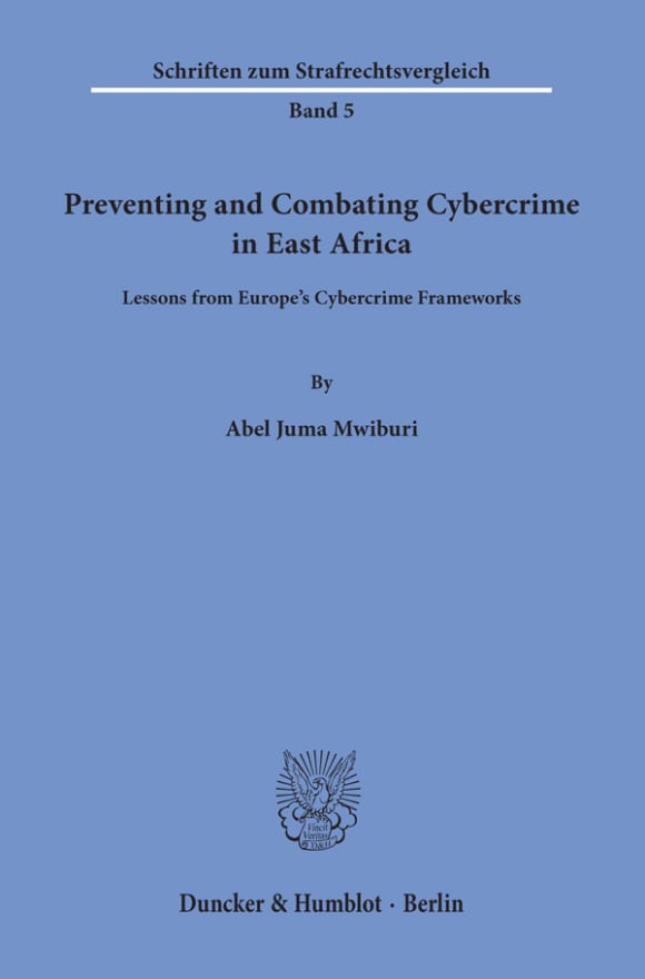 Cover Preventing and Combating Cybercrime in East Africa