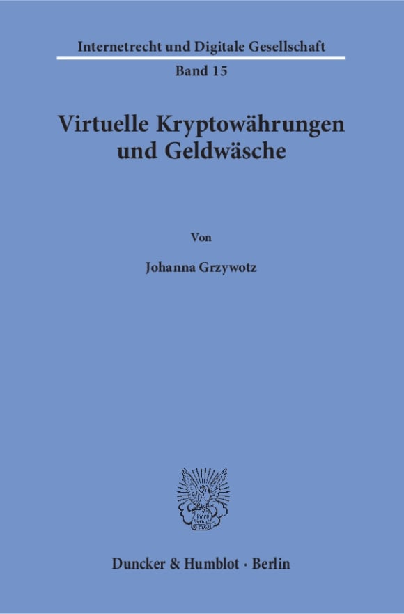 Cover Virtuelle Kryptowährungen und Geldwäsche