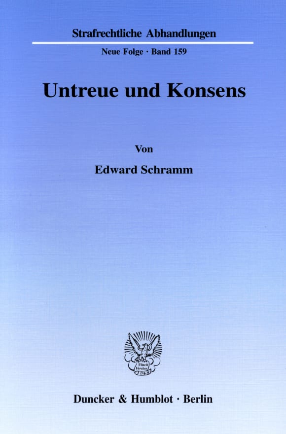 Cover Untreue und Konsens