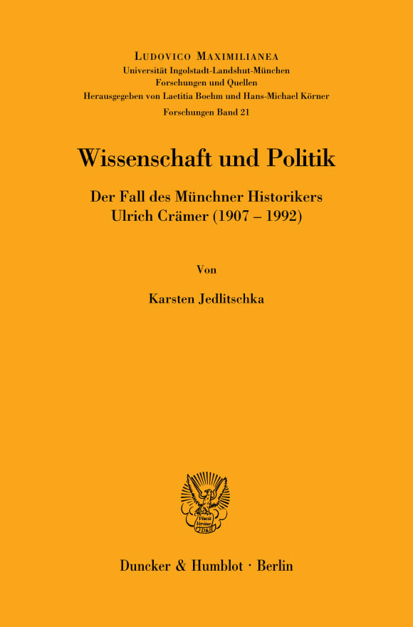 Cover Ludovico Maximilianea. Forschungen (LMF)