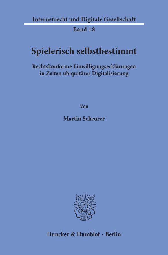 Cover Spielerisch selbstbestimmt