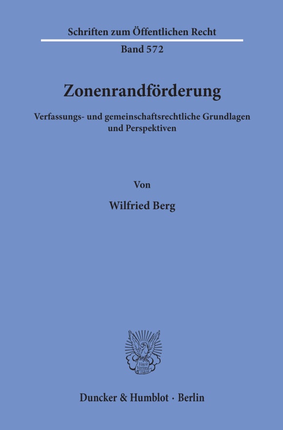 Cover Zonenrandförderung