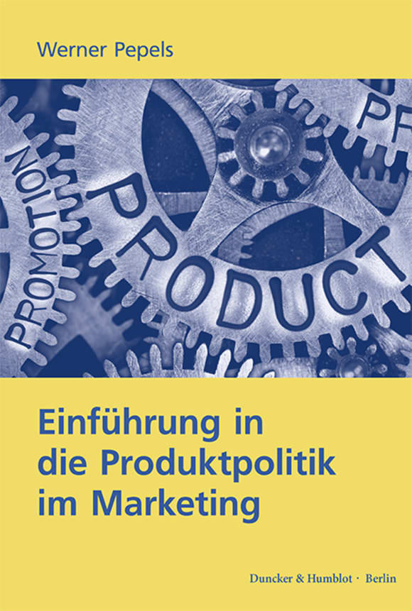 Cover Einführung in die Produktpolitik im Marketing