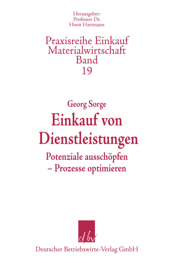 Cover Einkauf von Dienstleistungen