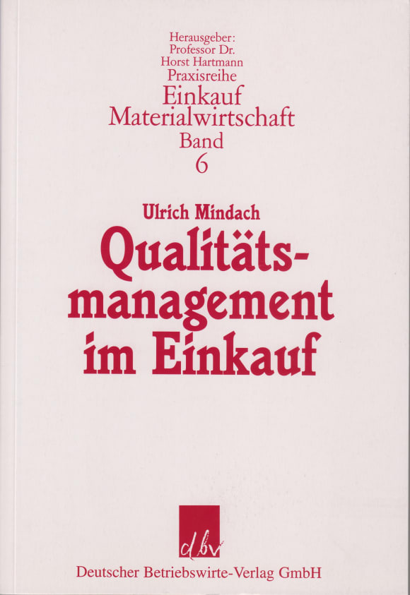 Cover Qualitätsmanagement im Einkauf