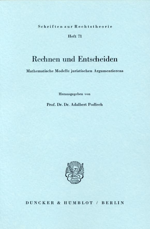 Cover Rechnen und Entscheiden