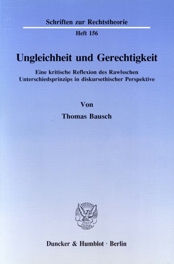 Cover Ungleichheit und Gerechtigkeit