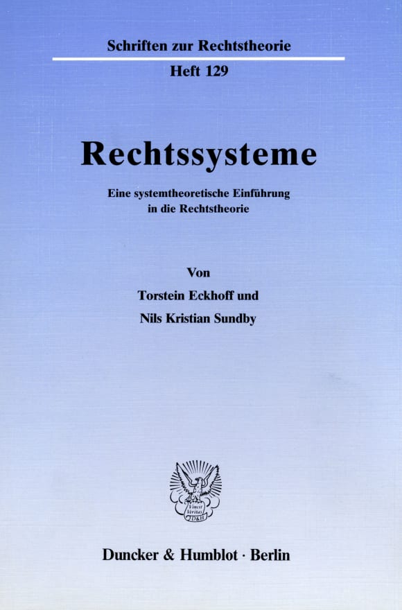 Cover Rechtssysteme