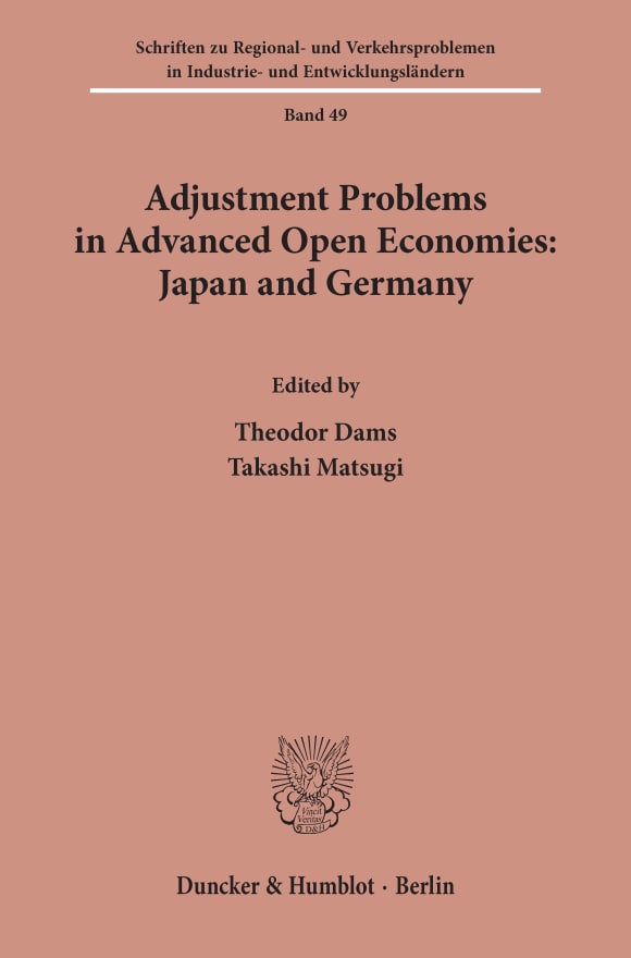 Cover Adjustment Problems in Advanced Open Economies: Japan and Germany