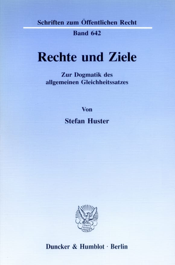 Cover Rechte und Ziele