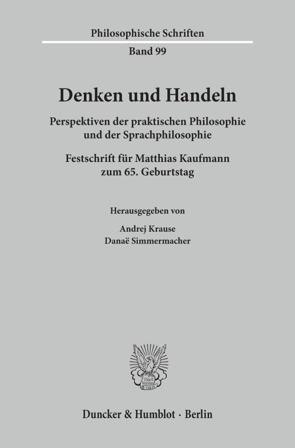 Cover Denken und Handeln