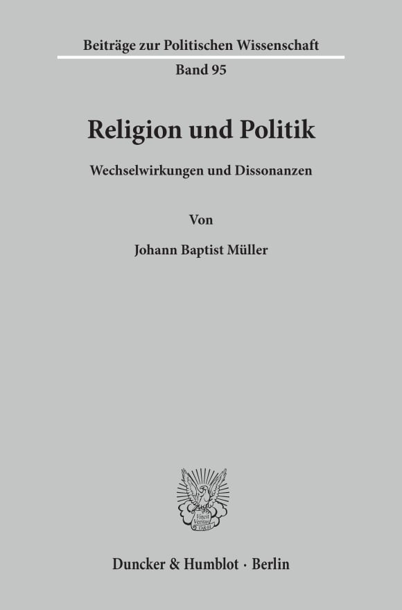 Cover Religion und Politik