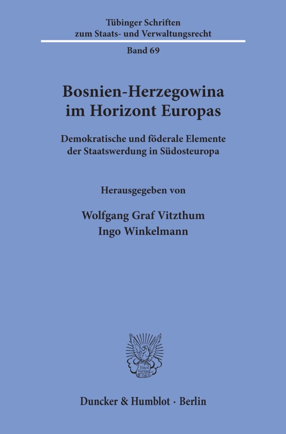 Cover Bosnien-Herzegowina im Horizont Europas