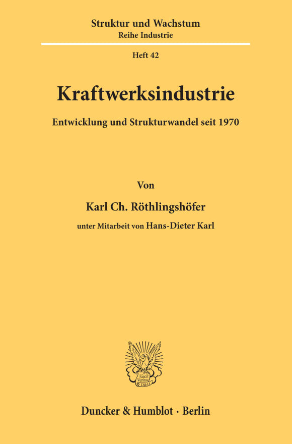 Cover Kraftwerksindustrie