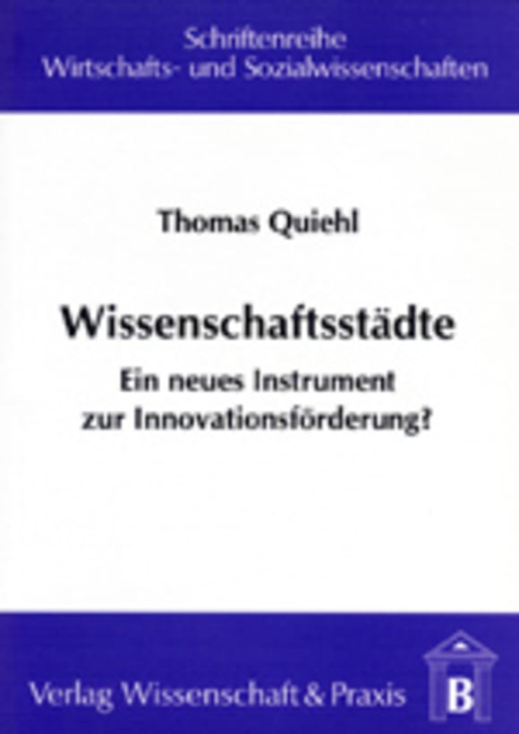 Cover Wissenschaftsstädte