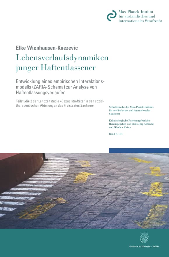 Cover Lebensverlaufsdynamiken junger Haftentlassener