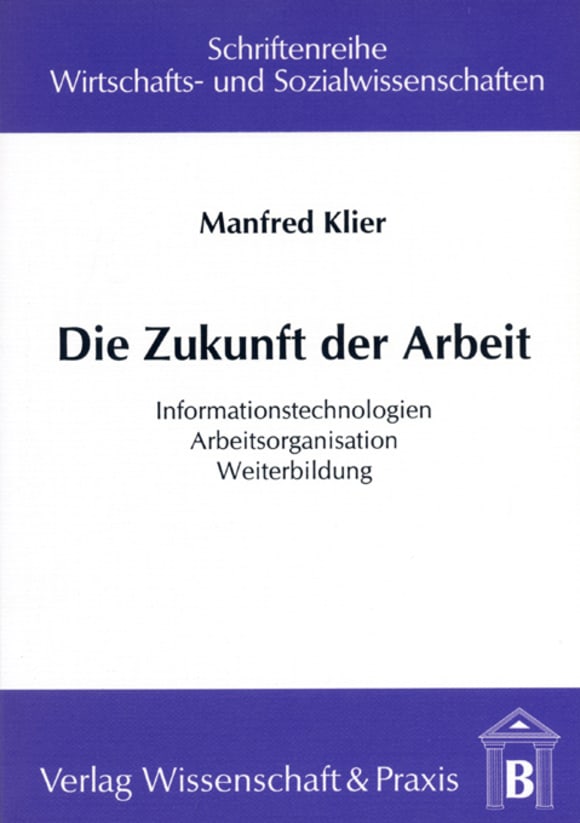 Cover Die Zukunft der Arbeit