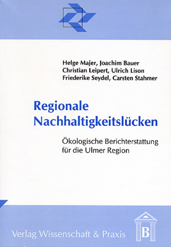 Cover Regionale Nachhaltigkeitslücken