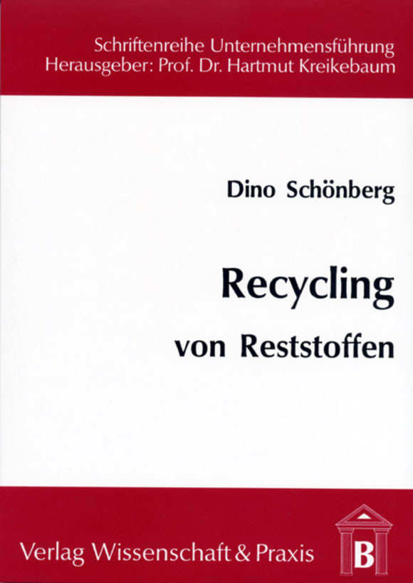 Cover Recycling von Reststoffen